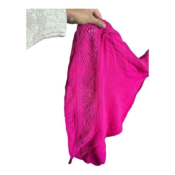 Jen’s Pirate Booty Revolve Magenta Duster Robe Size XS Beachy Coastal Boho - Picture 5 of 12